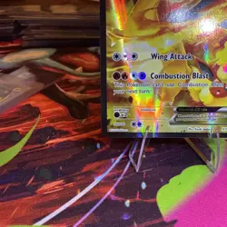 Pokemon TCG Charizard EX XY121 Black Star Promo Full Art Holo Card 2016 - Image 3