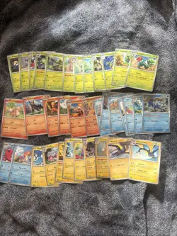 Pokemon Scarlet And Violet Base Set Cards *NO DUPES* Includes 9 Reverse Holos - Image 1