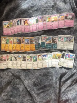 Pokemon Scarlet And Violet Base Set Cards *NO DUPES* Includes 9 Reverse Holos - Image 2