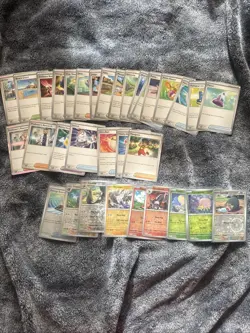 Pokemon Scarlet And Violet Base Set Cards *NO DUPES* Includes 9 Reverse Holos - Image 3