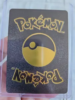 Eternatus Vmax Black Foil Fan Art Textured Collector Pokemon Card TG22/TG30... - Image 2