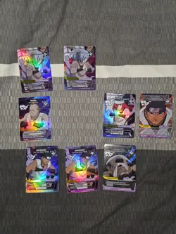 Naruto 1. Edition Mythos TCG Holo Sound Four Cards - Image 1