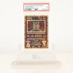 2000 Pokemon Ancient Mew PSA 5 EX Promo Movie Game Double Holo Vintage Card - Image 1