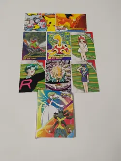 Pokemon 30 Card Topps TV Animation/Orange Islands/Johto Series 1 Portfolio Lot - Image 1
