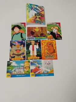 Pokemon 30 Card Topps TV Animation/Orange Islands/Johto Series 1 Portfolio Lot - Image 5