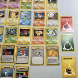Pokemon TCG 1999 WOTC Base Set Lot of 57 Cards -- No Doubles - Image 4