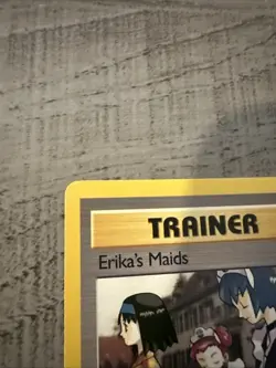 Pokemon Cards Erika's Maids 109/132 UNLIMITED Gym Heroes WOTC Uncommon NM - Image 3