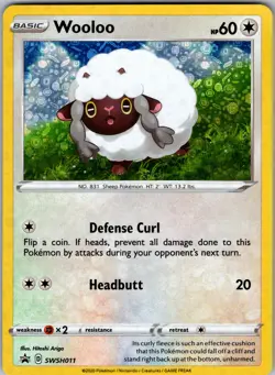 Wooloo - (General Mills) Promo Miscellaneous Cards & Products SWSH011 NM - Image 1