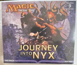 MTG Magic the Gathering JOURNEY INTO NYX FAT PACK New 9 Booster BUNDLE - Image 1