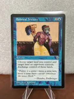 Magic the Gathering - Mirage - Political Trickery - 1996 MTG 🔥 - Image 1