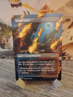 Steam Vents Full Art Non Foil 348 Lorwyn Eclipsed Shock Land NM / Unplayed - Image 2