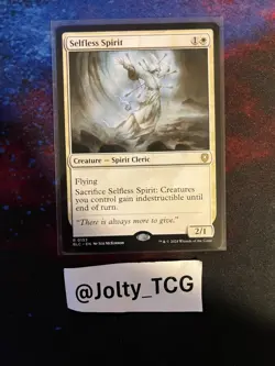 Selfless Spirit Commander: Bloomburrow Regular - Image 1