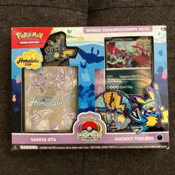 Pokemon TCG 2024 World Championships Deck - Ancient Toolbox [Sakuya Ota] New - Image 1