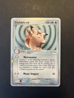 Clefable ex - 106/112 - Pokemon Ex FireRed LeafGreen Ultra Rare NM - Image 1