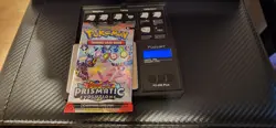Heavy 22.44!! Pokemon Prismatic Evolutions Booster Pack Sealed! Demi-God PackU! - Image 1