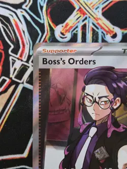 Pokemon TCG Boss's Orders Corbeau 256/217 Ascended Heroes Full Art Ultra Rare - Image 3