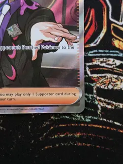Pokemon TCG Boss's Orders Corbeau 256/217 Ascended Heroes Full Art Ultra Rare - Image 5