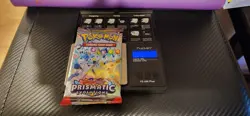 Heavy 22.45!! Pokemon Prismatic Evolutions Booster Pack Sealed! Demi-God PackU! - Image 1
