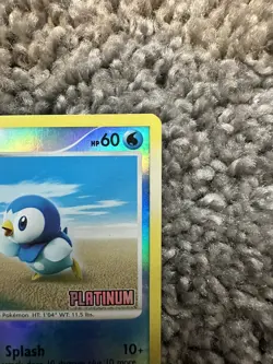 Piplup Majestic Dawn 71/100 Pokemon Reverse Holo Platinum Stamp NM/LP - Image 4