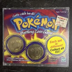 Brand New Sealed Pokemon Battling Coin Game Each Set Is Different 🔥 - Image 1