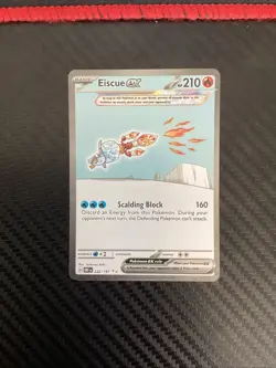 Pokemon TCG: Eiscue ex 222/197 Obsidian Flames Holo Special Illustration Rare NM - Image 1