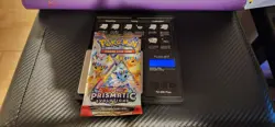 Heavy 22.39! Pokemon Prismatic Evolutions Booster Pack Sealed! Demi-God PackU! - Image 1