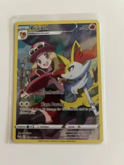 Braixen TG01/TG30 Ultra Rare Holo Near Mint Condition Silver Tempest - Image 1