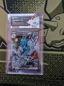 Pokemon TCG Ace 9 Graded Kingdra #131 EX Special Illustration Collection Promo - Image 1