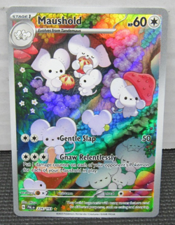 Pokemon Maushold 226/193 Sv02: Paldea Evolved Illustration Rare - Image 1