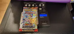 Heavy 22.30! Pokemon Prismatic Evolutions Booster Pack Sealed! Demi-God PackU! - Image 1