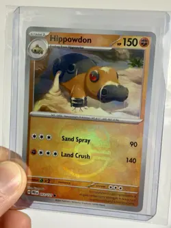 Hippowdon 053/131 SV Prismatic Evolutions Master Ball Pokemon English - Image 1