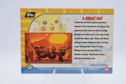 Pokemon TCG A Great Day Pokemon Topps Pikachu's Vacation 58 - Image 2