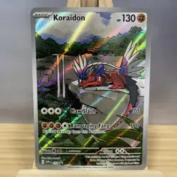 Pokemon TCG Koraidon 014 Scarlet & Violet Promo Holo NM - Image 1