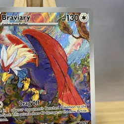 Braviary 214/191 – Illustration Rare – Pokemon TCG Surging Sparks – NM - Image 3