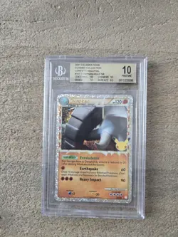 BGS PRISTINE 10 - Donphan #107 - Pokemon Celebrations: Classic Collection Holo - Image 1