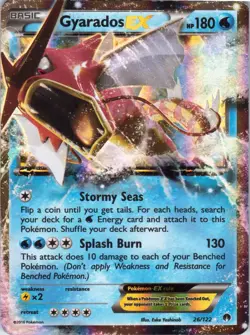 Gyarados EX – Pokemon TCG XY Breakpoint 26/122 Ultra Rare MP - Image 1
