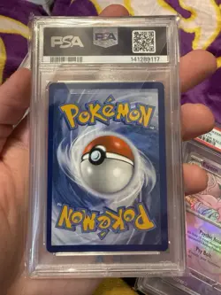7160 Mega Kangaskhan ex 2025 Pokemon Mega Evolution #182 SIR PSA 9 - Image 2
