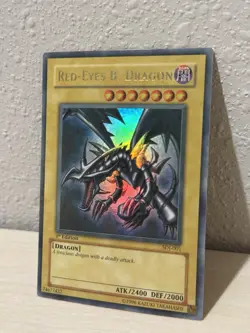Yu-Gi-Oh! Konami Red-Eyes B. Dragon Ultra Rare SDJ-001 1st Edition Holo English - Image 2