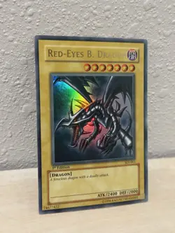 Yu-Gi-Oh! Konami Red-Eyes B. Dragon Ultra Rare SDJ-001 1st Edition Holo English - Image 3