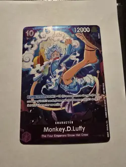 One Piece Monkey.D.Luffy P-099 Exclusive Promo ENGLISH - Image 1