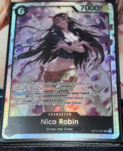 One Piece TCG Nico Robin SR OP12-087 Legacy of the Master English - Image 1