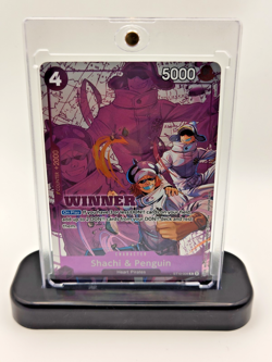 Shachi & Penguin ST10-008 C Alt Winner Stamp ENGLISH NM One Piece - Image 1