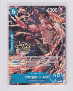 Ace OP07-053 3rd Anniversary Promo - NM - One Piece TCG - English - Image 1