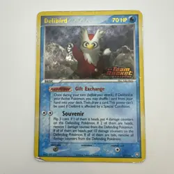 Delibird 21/109 Reverse Holo EX Team Rocket Returns Pokemon Card DMG - Image 1