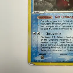 Delibird 21/109 Reverse Holo EX Team Rocket Returns Pokemon Card DMG - Image 5