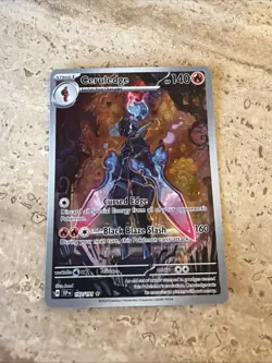 Ceruledge Surging Sparks Illustration Rare Pokemon TCG Card 197/191 NM Condition - Image 1