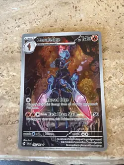 Ceruledge Surging Sparks Illustration Rare Pokemon TCG Card 197/191 NM Condition - Image 3