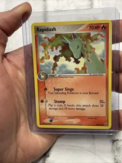 Pokemon Rapidash 52/113 Uncommon EX Delta Species Pokemon NM/MT Vintage Card TCG - Image 1