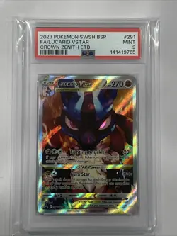 Lucario VSTAR SWSH291 SWSH: Sword & Shield Promo Cards Holo - Image 1