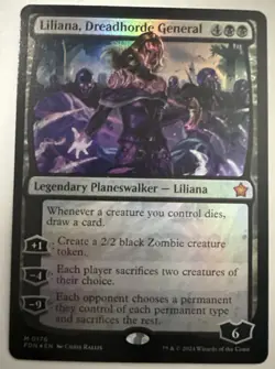 Liliana, Dreadhorde General Foundations Foil - Image 1